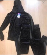 Dres damski welurowy biust 100 paski