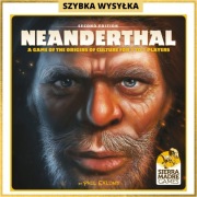 NEANDERTHAL, edycja Kickstarter gra planszowa angielska, NOWA folia