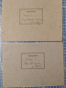 Stary zeszyt do nut 1943,1946r.plus luźne zapisy nutowe