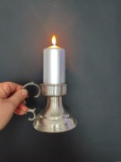 Kaganek świecznik stary cyna Frieling-Zinn Niemcy