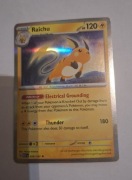 Karty Pokemon TCG Raichu MEW 026 Foil Holo