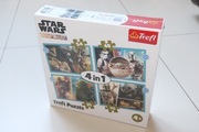 Puzzle 4w1 Star Wars The Mandalorian 34397 Trefl