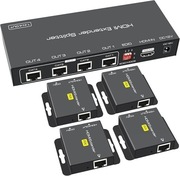 VPFET – HDMI Extender Splitter 1x4 do 50 m (CAT5e/6/7)