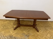 Drewniany rozkładany stół 70x126-165cm wys. 60-78,5cm