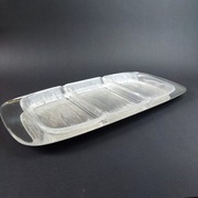 Platerowana taca 3-częściowy kabaret WMF Cromargan