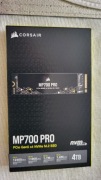 Nowy dysk ssd m2 5.0 Corsair 4 Tb MP700PRO 