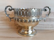 POSREBRZANA CUKIERNICA SZKŁO WMF ROCOCO