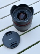 Obiektyw Samyang 12mm F2.0 AUTOFOCUS mocowanie FUJI stan idealny FVAT
