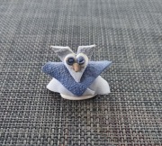 Figurka Sowa z modeliny dla kolekcjonerów