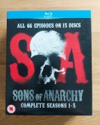 Sons of Anarchy Complete Seasons 1-5 Blu-ray