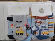 Skarpetki bawełniane 2x3pak - rozmiar 6/9mies