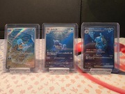 Squirtle + Wartortle + Blastoise 151 JPN