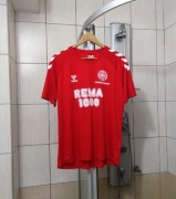koszulka sportowa L piłkarska Denmark reprezentacji Danii Hummel classic sp