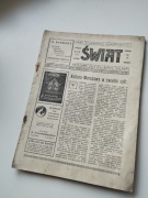 Magazyn Świat nr 13 z 1925 roku 