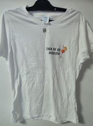 T-shirt bawełniany damski z nadrukiem 