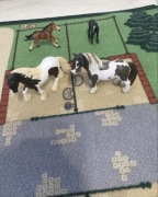 Schleich konie stadnina koni kucyki mata dywanik zestaw