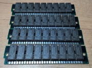Pamięć ram komplet 4x1MB 4Mb MB85235A FP SIMM 30pin Sprawna