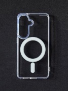 Etui/case klasyczne przezroczyste z MagSafe na Samsunga Galaxy s26 