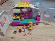 Happy places  kamper przyczepa dom dla lalek+ mebelki figurki shopkins 