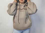 BLUZA OCIEPLANA DAMSKA KANGURKA Z KAPTUREM ROZMIAR UNI