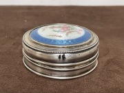 Carska Rosja Srebrne Puzderko Próba 84