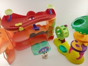 Littlest Pet Shop LPS - Karuzela (ruchoma) + Duży Domek + Dog Niemiecki