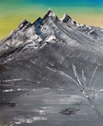 obraz akryl 40/50 TYTUL - Górski krajobraz