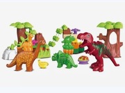 Dolina Dinozaurów jak duplo t-rex diplodok 