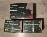 Zestaw parkside akumulator 4ah x2 szybka ładowarka