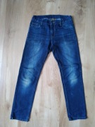 Granatowe Jeansy Długie Spodnie Jeansowe Dżins Cool Club Smyk Size 164