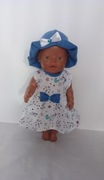 Sukienka dla lalki 42-45 cm Baby Born 