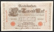 Niemcy - BANKNOT - 1000 Marek 1910
