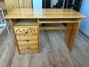 Biurko sosnowe 109x55x75 cm plus gratis