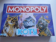 Monopoly Koty gra edukacyjna 8+ stan nowa ofliowana 