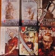 Zestaw 6 książek | Komuda + Piekara Galeony Wojny Zborowski Charakternik