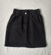 CARRY spódnica jeansowa czarna NOWA r.146