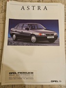 Opel Astra prospekt archiwalny 