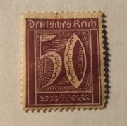 Znaczek pocztowy Deutsches Reich 1921r