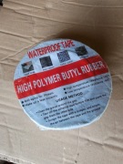 Taśma klejąca butylowa, wodoodporna, mocna, elastyczna - 5m x 5 cm, srebrna