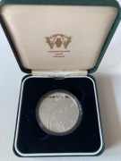 Srebrna moneta 10 hrywien 2005 Ukraina 60 lat ONZ Certyfikat | Nakład 5000