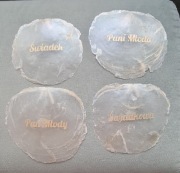 Winietki na stół Pary Młodej