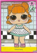LOL Surprise Dance Off karta 1-071 Jitterbug Retro Club