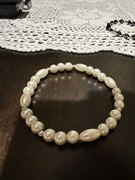 Bransoletka Vintage z pereł z czasów PRL