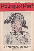 Pourquoi Pas? Marszalek Badogilio - 1936.