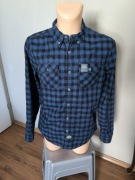 Superdry koszula męska w kratę M niebieska czarna 