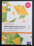 MATEMATYKA KLASA 2 LO MATURALNE KARTY PRACY rozszerzony NOWA ERA