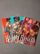 Manga Hanako duch ze szkolnej toalety, 3 komiksy, tom 1, 2, 3