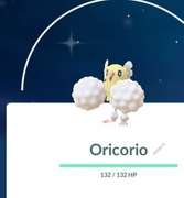 Pokemon Go Shiny Oricorio Pom-Pom  Trade