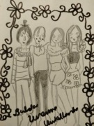 Sepia Empire Rose Bukater A6 