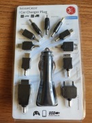 SilverCrest - ładowarka sam. + 11 końcówek - nowa